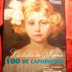 Album - Licitatie Aniversara la ARTMARK-100 de Capodopere