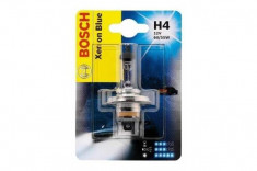 Bec auto halogen pentru far Bosch Xenon Blue H4 60/55W 12V 1987301010 foto