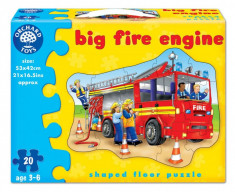 Puzzle - Masina de pompieri foto
