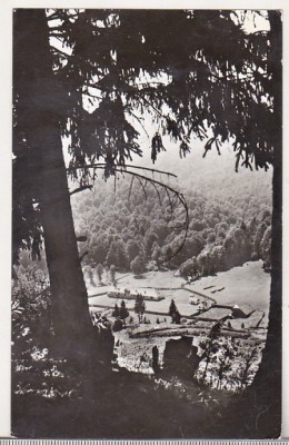 bnk cp Peisaj la Schitul Icoana - Vedere - circulata foto