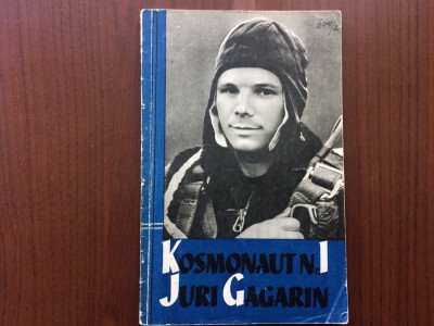 cosmonaut iuri yuri gagarin kosmonaut juri gagarin nr. 1 carte lb. germana 1961 foto