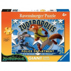 Puzzle Zootopia, Judy&amp;amp;amp;Nick, 60 Piese foto