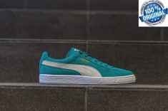 ADIDASI ORIGINALI 100% PUMA SUEDE CLASSIC &amp;quot;Green &amp;quot; nr 44 foto