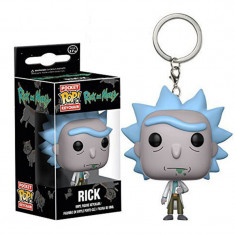 Figurina tip breloc Funko Pop Rick and Morty - Rick foto