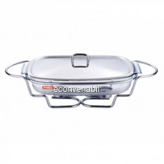 Vas cald dish Sticla Termorezistenta 3 lumanari 3.5L Peterhof PH16101 foto