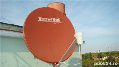 Antena satelit technisat+lnb unysat quatro-switch-lnb foto