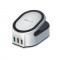 Incarcator Wireless 3 porturi USB, incarcare rapida, IQ si prin inductie, Forever