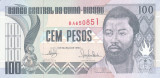 Bancnota Guineea Bissau 100 Pesos 1990 - P11 UNC