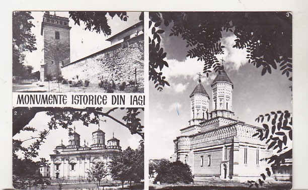 bnk cp Monumente istorice din Iasi - Vedere - circulata