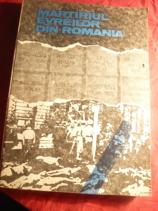 I.Alexandru si colectiv -Martiriul Evreilor din Romania1940-1944 ,cuvant inainte