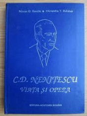 c.d. nenitescu viata si opera foto