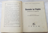 MIRON RADU PARASCHIVESCU: BASMELE LUI PUSKIN/1945/DESENE TH. KIRIACOFF-SURUCEANU