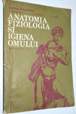 Anatomia, fiziologia si igiena omului - 1993 foto