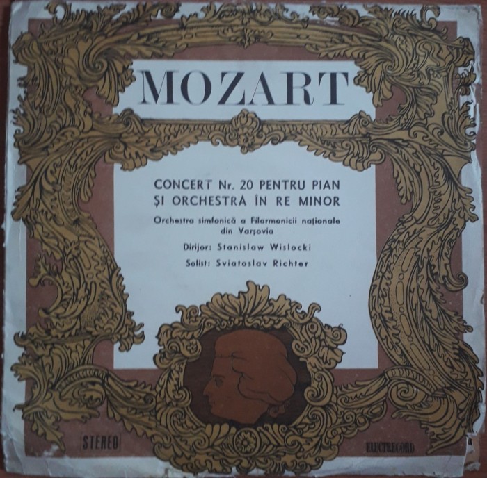 Mozart Concert nr. 20 pentru pian și orchestră &icirc;n Re Minor