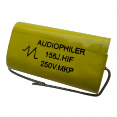 Condensator audio Audiophiler MKP galben15uf/250V, cod:156J HIF - Y foto