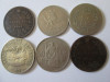 Lot 6 monede straine colectie,vedeti foto, Europa, Cupru-Nichel, Circulata