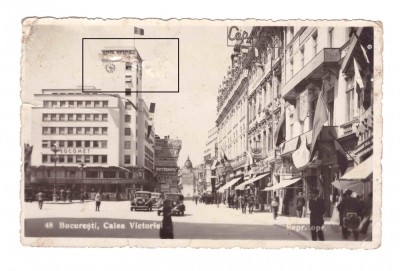 CP Bucuresti - Calea Victoriei, 1939, circulata, animata foto