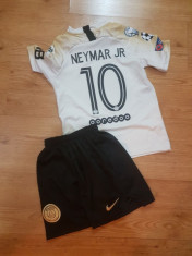 Compleu copii PSG,10 NEYMAR JR,MODEL NOU 2018-2019 foto