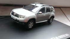 Macheta Dacia Duster 2010 gri metalizat - Solido1/43, editie de reprezentanta foto