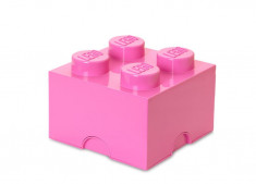 Cutie depozitare LEGO 2x2 roz foto