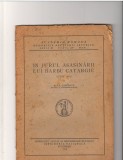 (C8052) IN JURUL ASASINARII LUI BARBU CATARGIU DE ALEX. LAPEDATU, LEPADATU, 1933