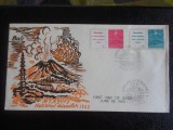 INDONEZIA-ERUPTIA VULCANULUI IN INSULA BALI 1963-FDC