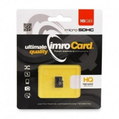 Card de memorie Imro Micro SD-UHS 16 GB Class 10 foto