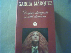 Gabriel Garcia Marquez - DESPRE DRAGOSTE SI ALTI DEMONI { Rao, 2000 } foto