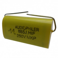 Condensator audio Audiophiler MKP galben6.8uf/250V, cod:685J HIF - Y foto