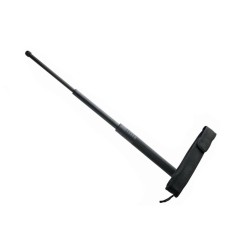 Baston telescopic din otel, 80 cm, 4 sectiuni foto