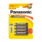 Panasonic Alkaline Power LR03/AAA Continutul pachetului 10x Blistere