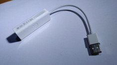 Apple USB Ethernet Adapter a1277 foto