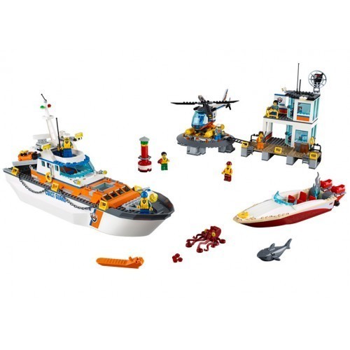 SEDIUL CENTRAL AL GARZII DE COASTA (60167) LEGO City foto mare SEDIUL CENTRAL AL GARZII DE COASTA (60167) LEGO City foto mare