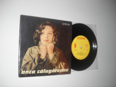 ANDA CALUGAREANU: EP CU 4 PIESE (Si Je Chante, etc.)(1966)(disc mic vinil) foto