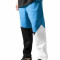 Pantalon trening zig zag negru-turcoaz-alb 2XL