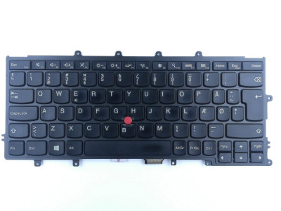 Tastatura Keyboard Lenovo X240 43J0BG CS13X-84DK Layout DK foto