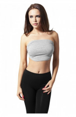 Topuri sport bandeau dama gri S foto