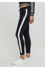 Ladies Interlock Jogpants negru-alb XL foto