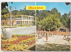 bnk cp Buzias - Vedere - circulata - marca fixa