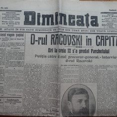 19 ziare Dimineata din 1911 si 1912 , director C. Mille