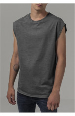 Open Edge Sleeveless Tee gri carbune 2XL foto