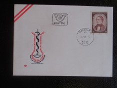 AUSTRIA -FDC 1981 foto
