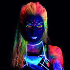 Gel de par UV neon fluorescent foto