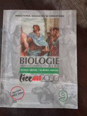 Manual de biologie clasa a IXa ALL foto