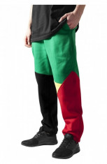 Pantalon trening zig zag negru-rasta M foto