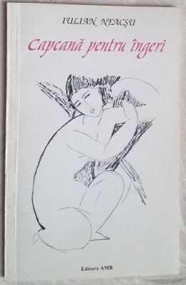 IULIAN NEACSU: CAPCANA PENTRU INGERI (1995/DESENE MODIGLIANI/DEDICATIE-AUTOGRAF) foto