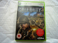 Call of Duty 3, XBOX360, original! foto