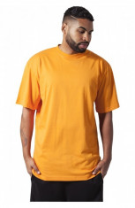 Tricouri lungi simple barbati portocaliu M foto