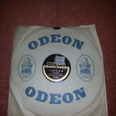 Fred Gouin Bonsoir Madame La Lune 10” 78 RPM Odeon France disc gramofon/patefon