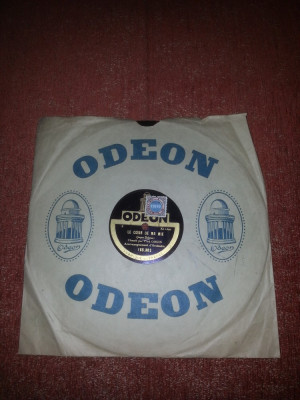 Fred Gouin Bonsoir Madame La Lune 10&amp;rdquo; 78 RPM Odeon France disc gramofon/patefon foto